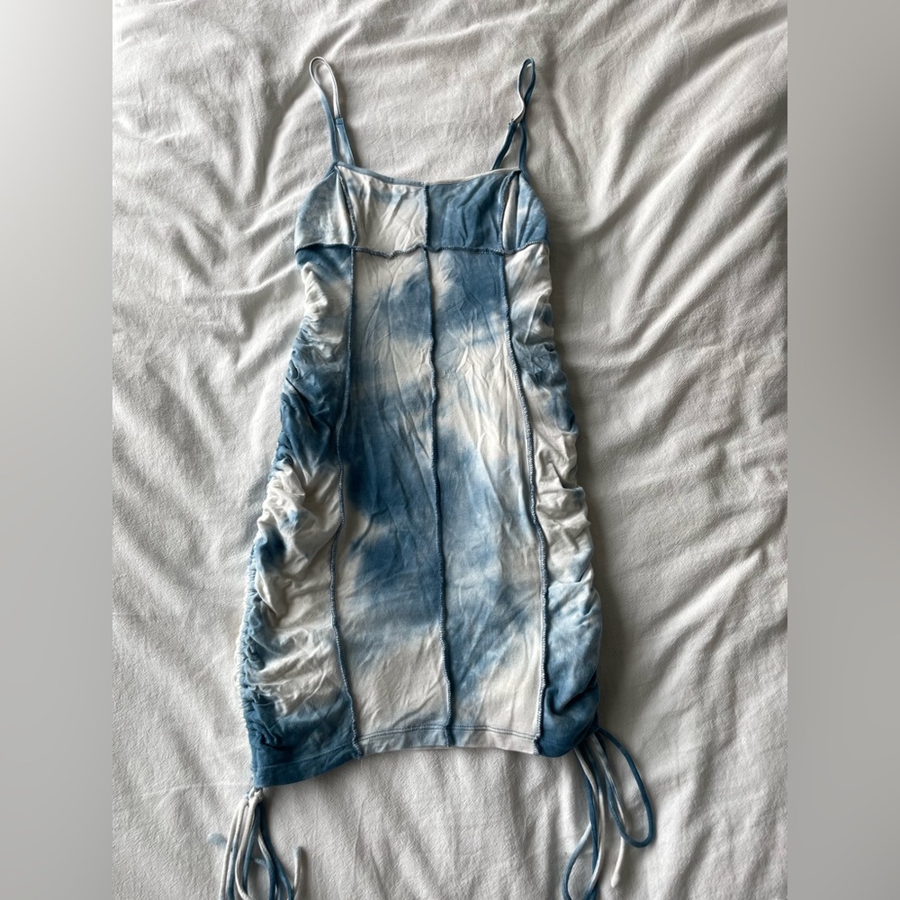 Blue and Cream Princess Polly Dress